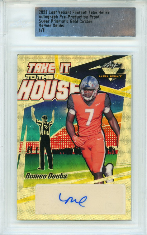 NFL Green Bay Packers 2022 Week 3 Rookie Standout Football Romeo Doubs 308  Autographed Single Card - ToyWiz