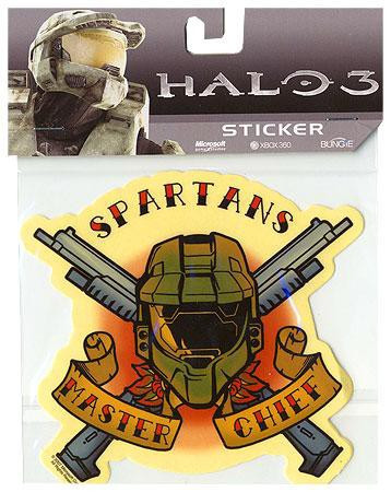 Halo 3 Spartans Master Chief Sticker Changes - ToyWiz