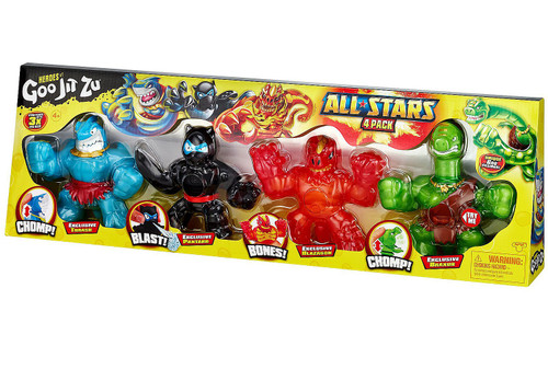 Heroes of Goo Jit Zu All Stars Thrash, Pantaro, Blazagon Braxor