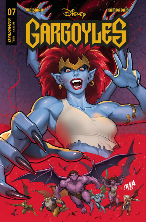 Dynamite Entertainment Gargoyles Comic Book 7 Nakayama Cover A