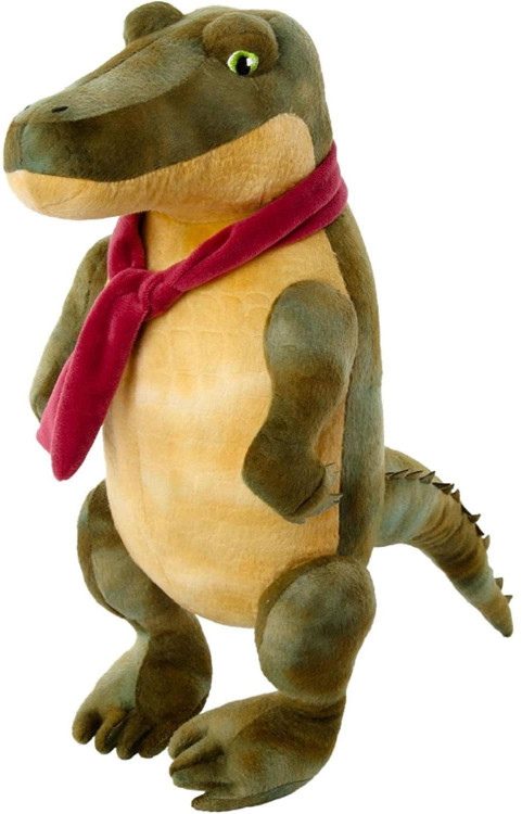 Lyle, Lyle, Crocodile Lyle 12 Plush Red Scarf Mighty Mojo - ToyWiz