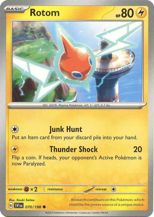 all rotom pokemon cards POKÉMON CARD GAME s10a 018/071 C main image 0
