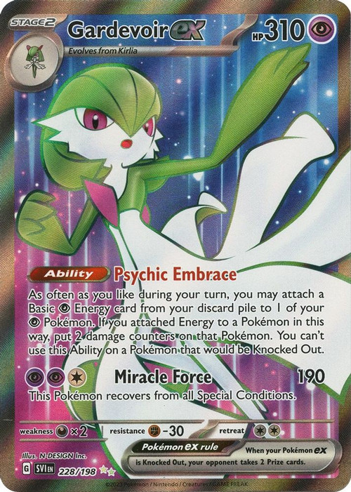 Pokemon - Gardevoir EX - 086/198-Scarlet & Violet-Holo Double Rare