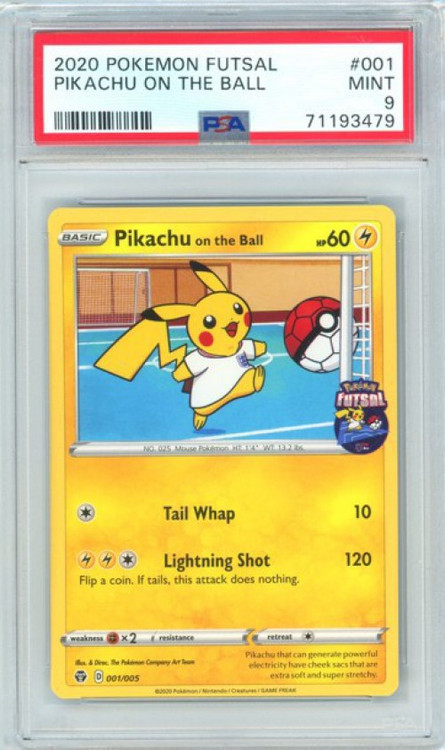 Pokemon Trading Card Game Futsal Single Card Promo Pikachu On The