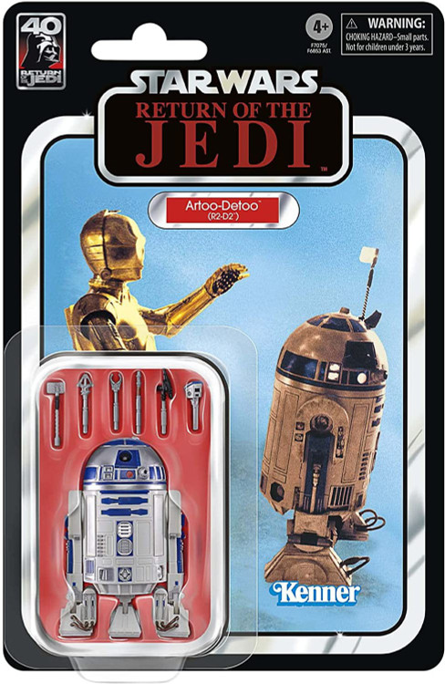 Star Wars Return of the Jedi Black Series R2-D2 (Artoo-Deetoo) Action  Figure [40th Anniversary] (Pre-Order ships August)