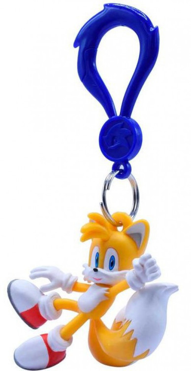 Sonic The Hedgehog Backpack Hangers Tails 3.0 Keychain Loose Just