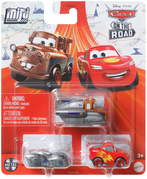 Disney Pixar Cars On The Road Die Cast Metal Mini Racers