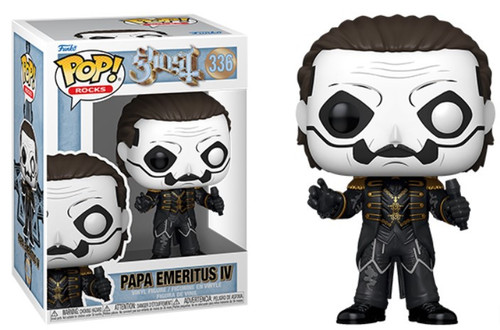 Funko Ghost POP Rocks Papa Emeritus IV Vinyl Figure 336 - ToyWiz