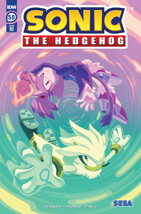 IDW Publishing Sonic the Hedgehog Comic Book 59 110 Fourdraine ...