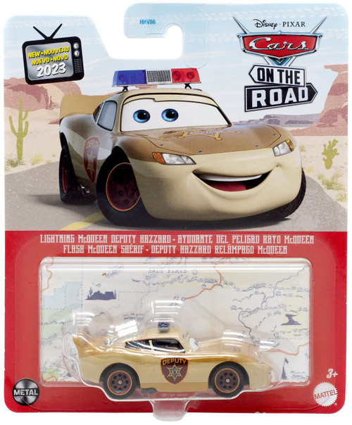 2023 Disney Pixar Cars On the Road Series Road Rumbler Lightning McQueen