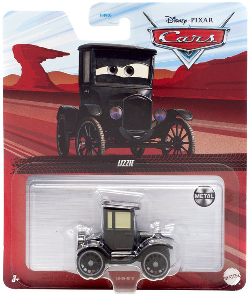 Disney Pixar Cars Cars 3 Metal Lizzie 155 Diecast Car 2023 Mattel