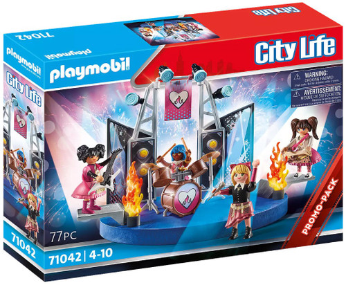 Playmobil City Life Music Band Set 71042 Promo-Pack - ToyWiz