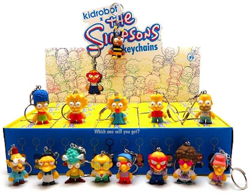 シンプソンズ キッドロボット コラボ キーチェーン Product Preview. The Simpsons Keychains | Kidrobot