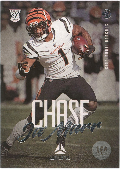 NFL 2021 Instant Football Spotlight Rookies Single Card JaMarr Chase 5  Rookie Card - ToyWiz