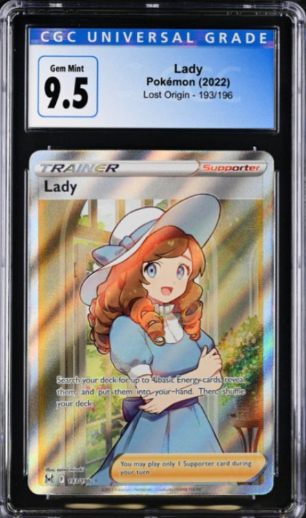 lady pokemon card price reveal them Pokemon Center Lady - 060/073
