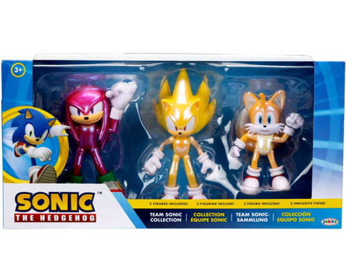 New Jakks Classic Sonic The Hedgehog 2 Movie SUPER SONIC 2.5 Mini Action  Figure