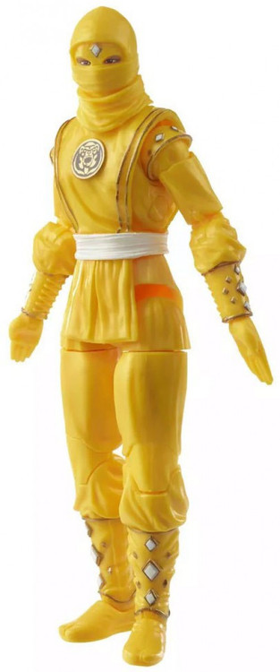 Power Rangers Mighty Morphin Lightning Collection Ninja Yellow Ranger ...