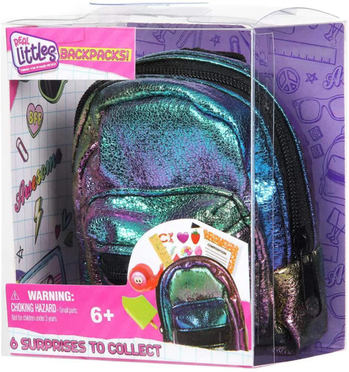 Shopkins Real Littles Backpacks Series 1 Mystery Pack 1 RANDOM Mini Backpack  6 Surprises, Damaged Package Moose Toys - ToyWiz