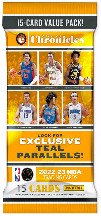 2022-23 Panini Chronicles Draft Pick NBA Hanger Pack (30-Cards)