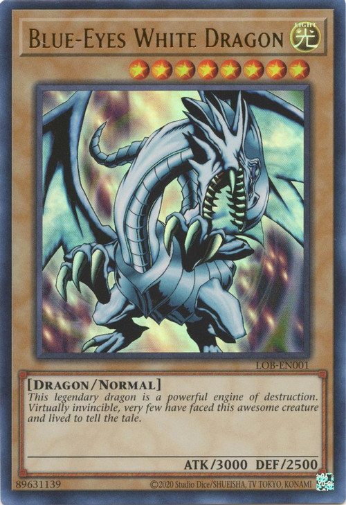YuGiOh Trading Card Game Legend of Blue Eyes White Dragon 25th