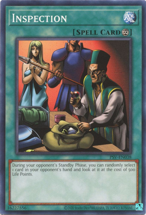 Yu-Gi-Oh! Solemn Wishes Card - PSV-055 Common, Unlimited Edition From Pharaoh's Servant Set