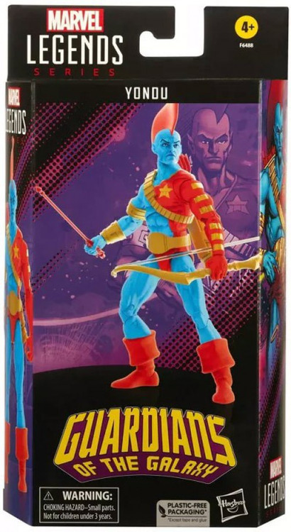 Marvel Guardians of the Galaxy Marvel Legends Yondu 6 Action
