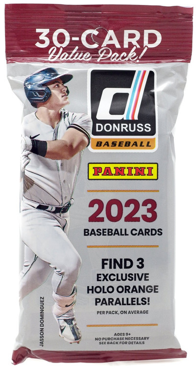 2022 Panini Baseball Donruss Trading Card Mega Box