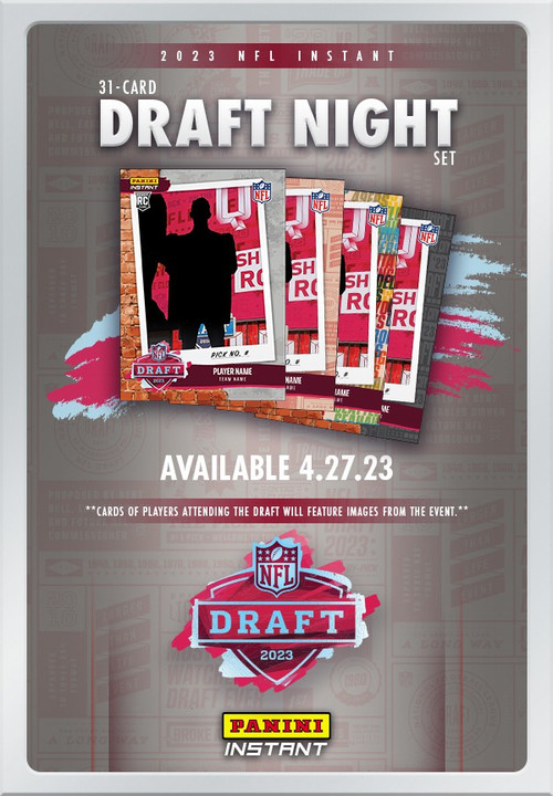 NFL Baltimore Ravens 2022 Instant Draft Night Football Single Card