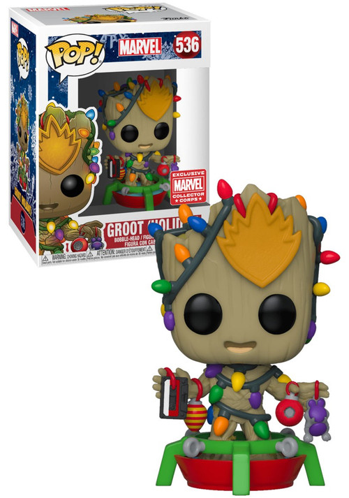  Funko Pop Marvel Collector Corps Exclusive Guardians