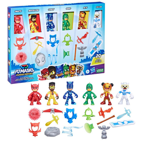 PJ Masks Power Heroes Meet the Power Heroes 2.5 FIgure Set Hasbro