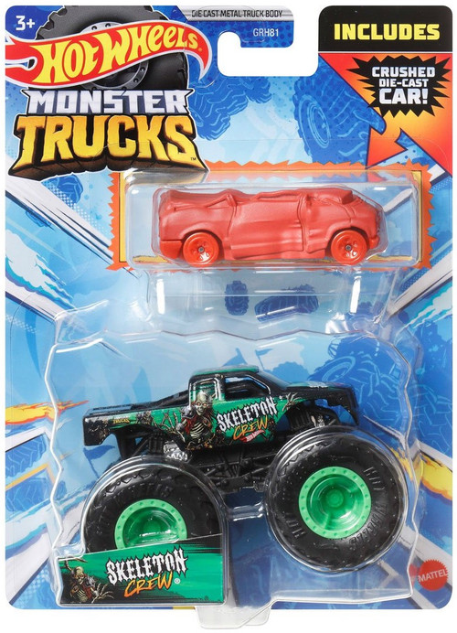 Hot Wheels Skeleton Crew Monster Truck – Square Imports