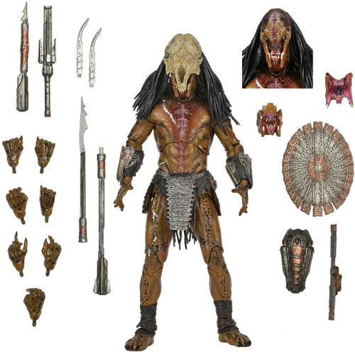 NECA Prey Feral Predator 7 Action Figure Ultimate Version - ToyWiz