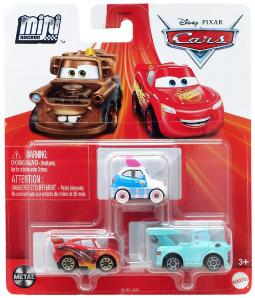 Mini Racers Dinoco Wrap Lightning McQueen, Pixar Cars Die-casts Wiki