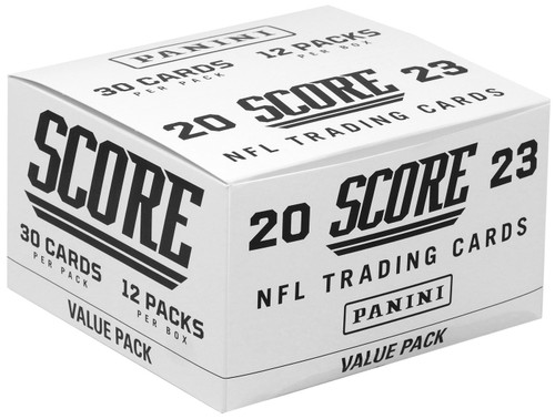 NFL Panini 2023 Score Football Trading Card VALUE Box [12 Packs]