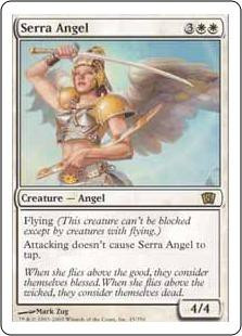 mtgeightheditionserraangelfoil