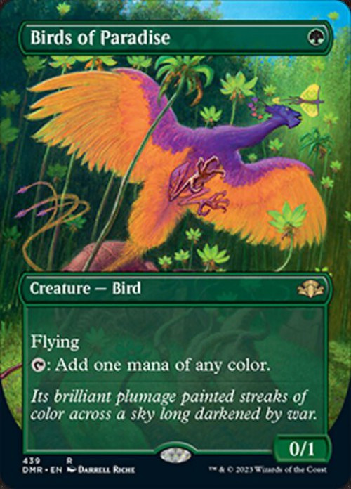 mtgdmr439birdsofparadisefoil__