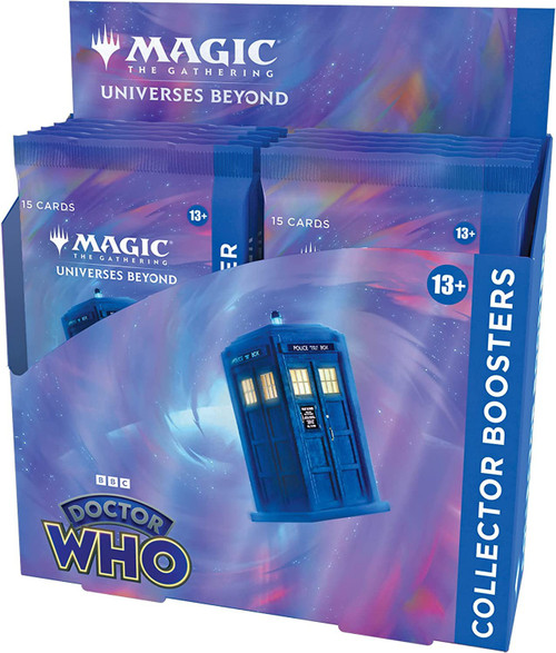 Magic The Gathering Doctor Who COLLECTOR Booster Box 12 Packs