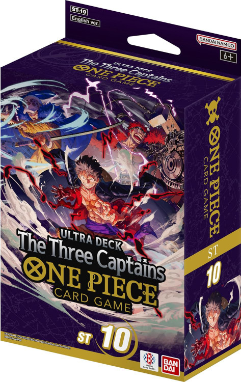 One Piece Trading Card Game The Three Captains Ultra Deck ST-10
