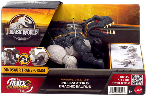 Jurassic World Fierce Changers Indoraptor Brachiosaurus