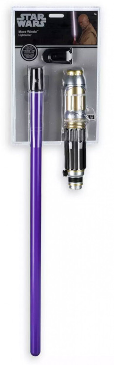 Disney Star Wars Mace Windu Exclusive Electronic Lightsaber 2023