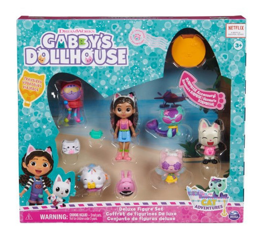 Gabbys Dollhouse Travel Themed Figure Set Spin Master - ToyWiz