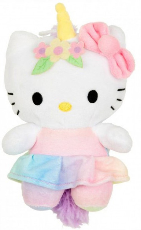 Sanrio Hello Kitty Hello Kitty Unicorn 12 Plush Pastel Fiesta - ToyWiz