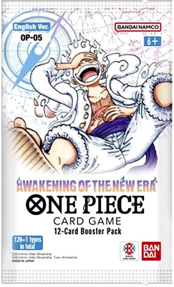 One Piece Trading Card Game Awakening of the New Era Booster Pack OP-05  ENGLISH, 12 Cards Bandai - ToyWiz