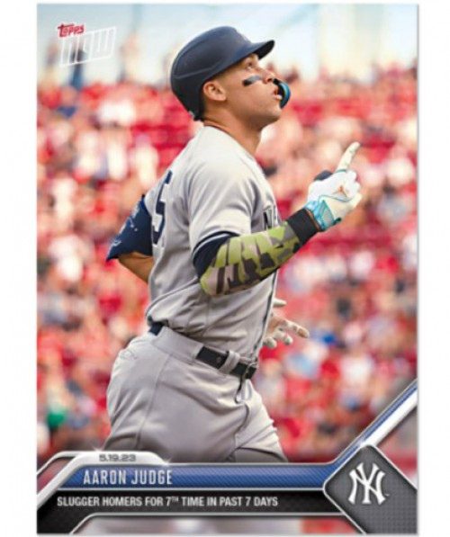 MLB New York Yankees 2022 Topps Now Baseball Single Card Aaron Judge  Exclusive OS54 Named 16th Captain in Yankees History - ToyWiz