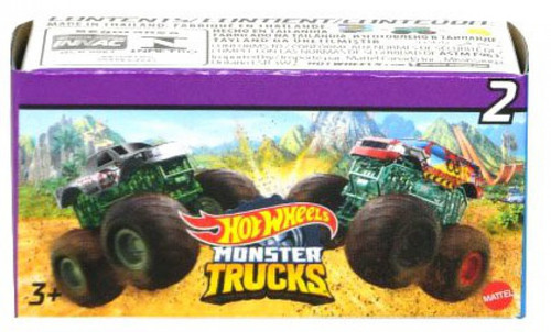 Hot Wheels - Monster Trucks Mini Mystery Trucks Series 2 Blind Box  (BBGPB72)