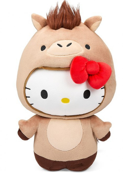 Peluche Hello Kitty Anno Del Cavallo &ndash; Sanrio Collezione Zodiaco Cinese 2023