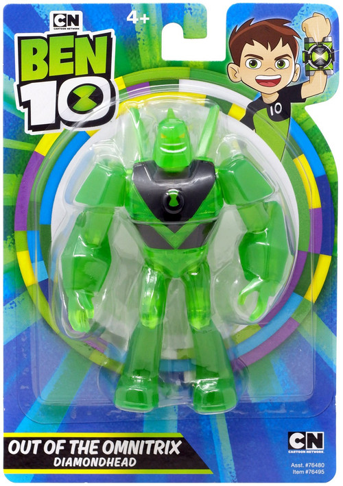 Ben 10 Out of the Omnitrix Diamondhead 4 Action Figure Playmates