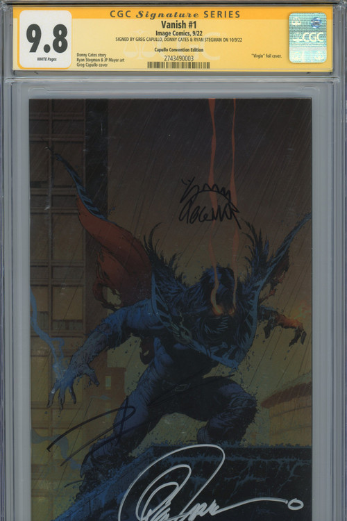 Image Comics Vanish 2022 Comic Book 1 Virgin Foil Signed by Capullo ...