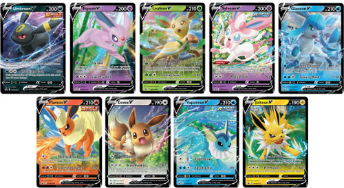 Pokemon Umbreon V Ultra Rare 8 Card Lot - Jolteon - Flareon - Vaporeon -  Espeon - Glaceon - Leafeon - Sylveon - Eeveelutions