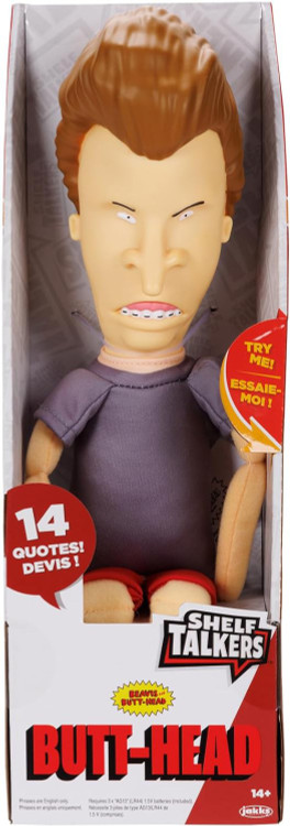 Beavis Butt-Head Shelf Talkers Butt-Head 12 Plush Figure with